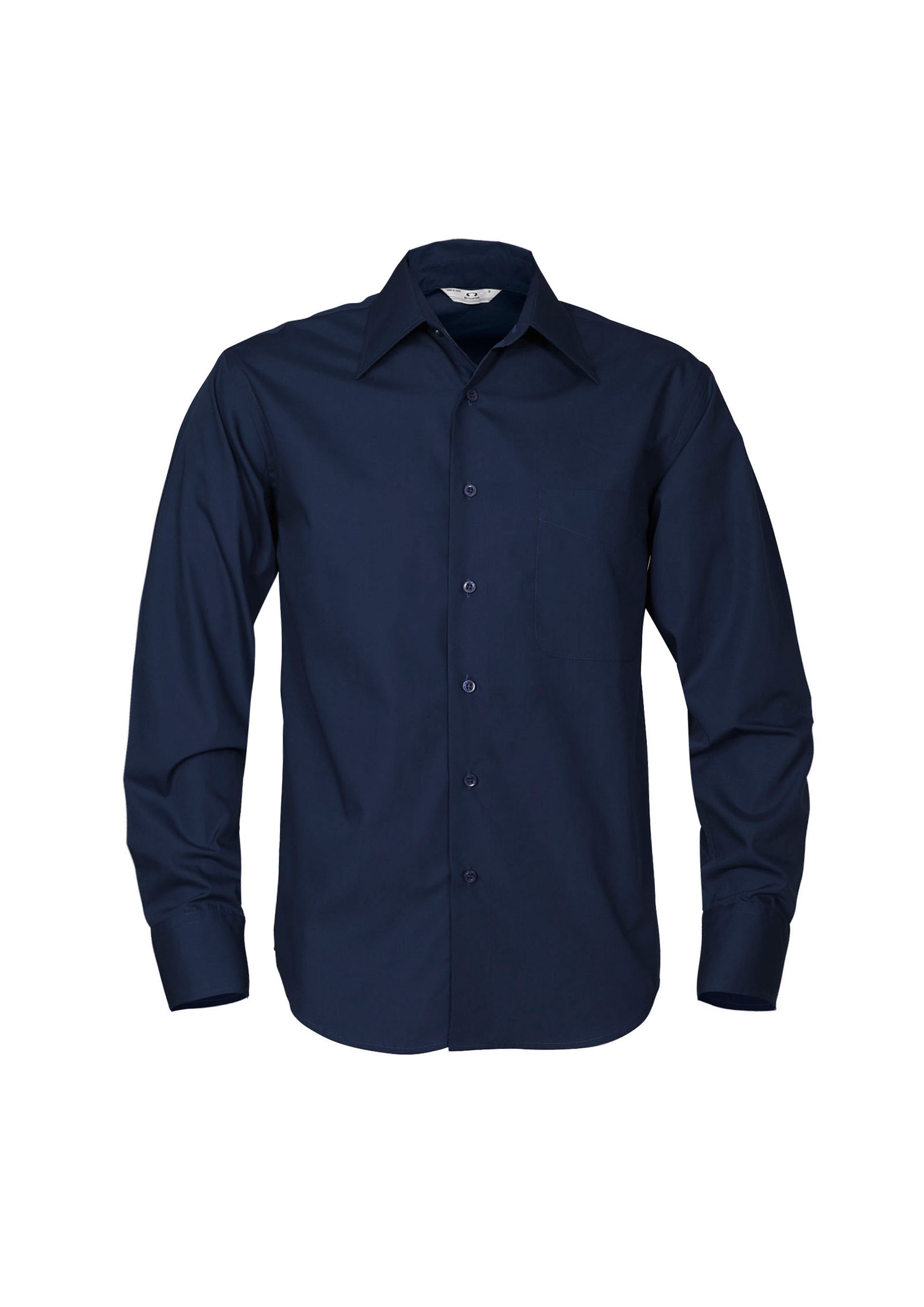 BIZ COLLECTION Mens Metro Long Sleeve Shirt SH714