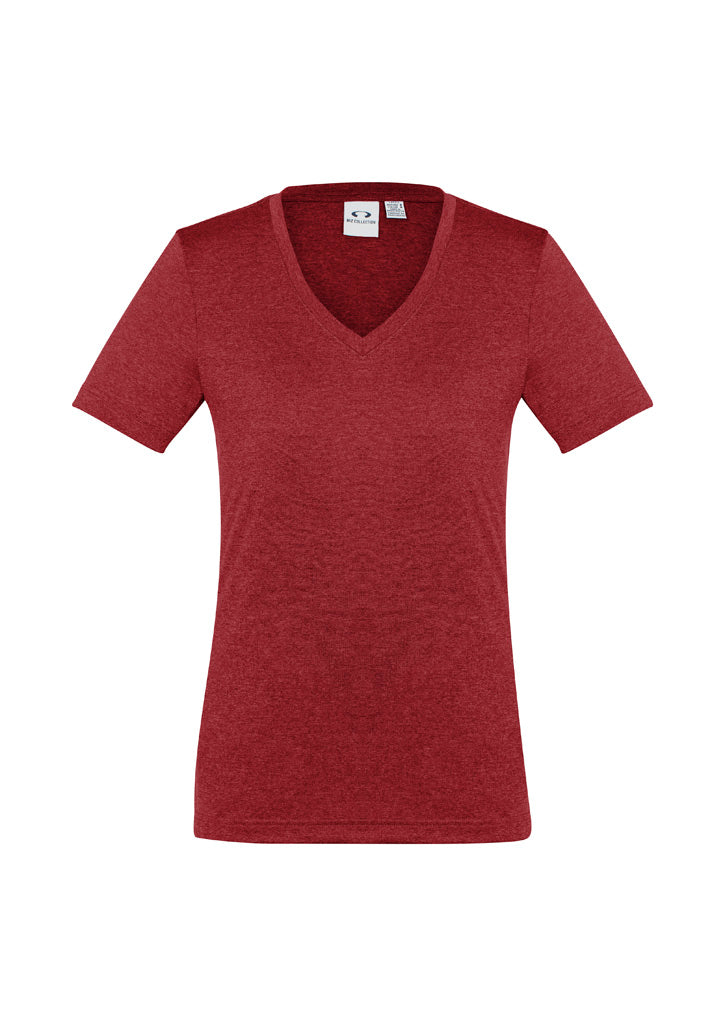 BIZ COLLECTION Womens Aero Short Sleeve Tee T800LS Clearance
