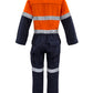 SYZMIK Mens Orange Flame Overall - Hoop Taped ZC525