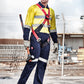 SYZMIK Mens Rugged Cooling Taped Overall ZC804