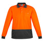 SYZMIK Unisex Hi Vis Basic Long Sleeve Polo ZH232