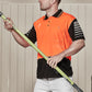 SYZMIK Mens Hi Vis Zone Short Sleeve Polo ZH236