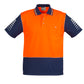 SYZMIK Mens Hi Vis Zone Short Sleeve Polo ZH236