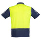 SYZMIK Mens Hi Vis Zone Short Sleeve Polo ZH236