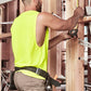SYZMIK Mens Hi Vis Sleeveless Tee ZH297