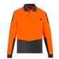 SYZMIK Mens Hi Vis Flux Long Sleeve Polo ZH310