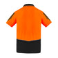 SYZMIK Mens Hi Vis Flux Short Sleeve Polo ZH315