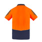 SYZMIK Mens Hi Vis Flux Short Sleeve Polo ZH315