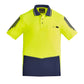 SYZMIK Mens Hi Vis Flux Short Sleeve Polo ZH315