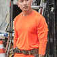 SYZMIK Mens Hi Vis Long Sleeve Tee ZH390