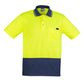 SYZMIK Mens Hi Vis Comfort Back Short Sleeve Polo ZH415