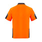 SYZMIK Mens Hi Vis Reinforced Squad Short Sleeve Polo ZH465