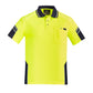 SYZMIK Mens Hi Vis Reinforced Squad Short Sleeve Polo ZH465