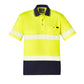 SYZMIK Unisex Hi Vis Segmented Tape Short Sleeve Polo ZH535