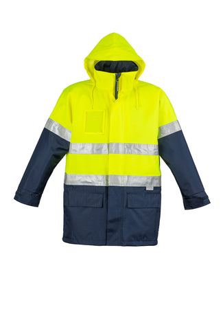 SYZMIK Mens Hi Vis Waterproof Lightweight Jacket ZJ355 Clearance