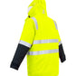 SYZMIK Mens Hi Vis 4 In 1 Waterproof Jacket ZJ532