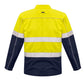SYZMIK Mens Hi Vis Cotton Drill Jacket ZJ590