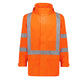 SYZMIK Mens Hi Vis X Back Ultralite Waterproof Jacket ZJ657-AU