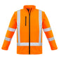 SYZMIK Unisex Hi Vis X Back 2 In 1 Softshell Jacket ZJ680