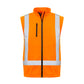 SYZMIK Unisex Hi Vis X Back 2 In 1 Softshell Jacket ZJ680