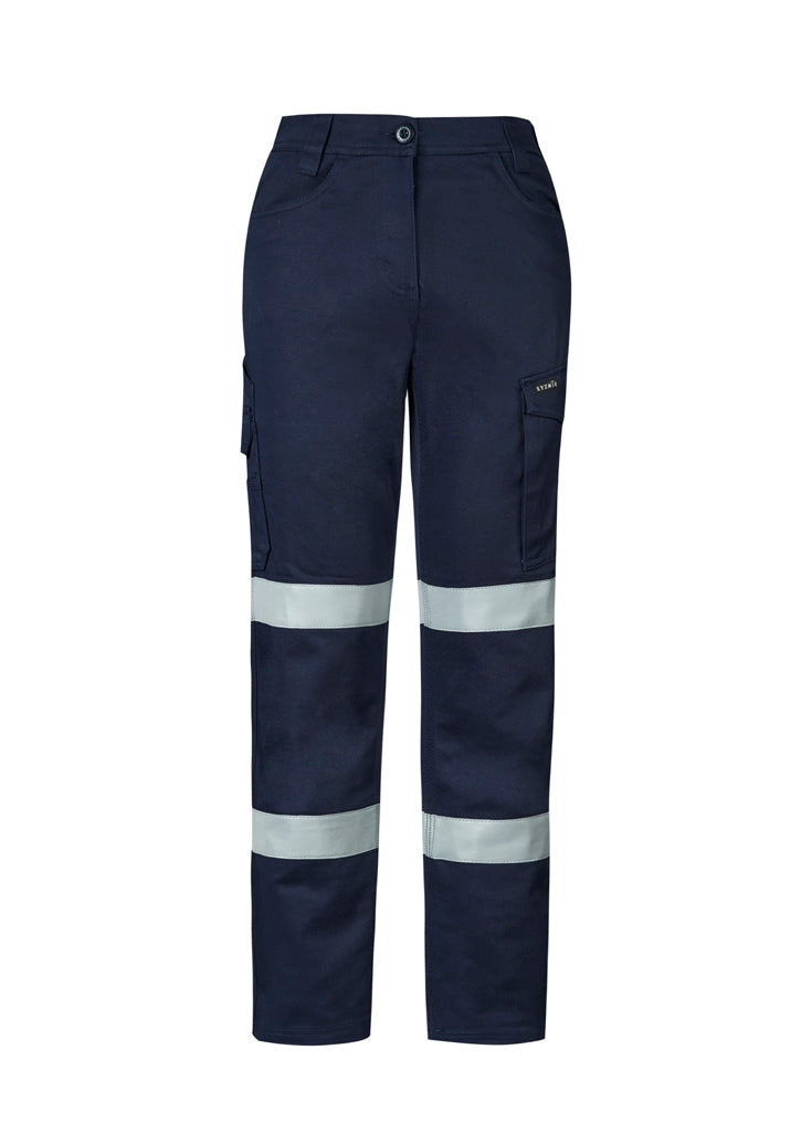 SYZMIK Womens Essential Stretch Taped Cargo Pant ZP733