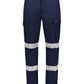 SYZMIK Mens Essential Stretch Taped Cargo Pant - Cuffed ZP935