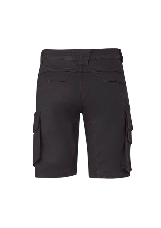 SYZMIK Mens Streetworx Curved Cargo Short ZS360 Clearance
