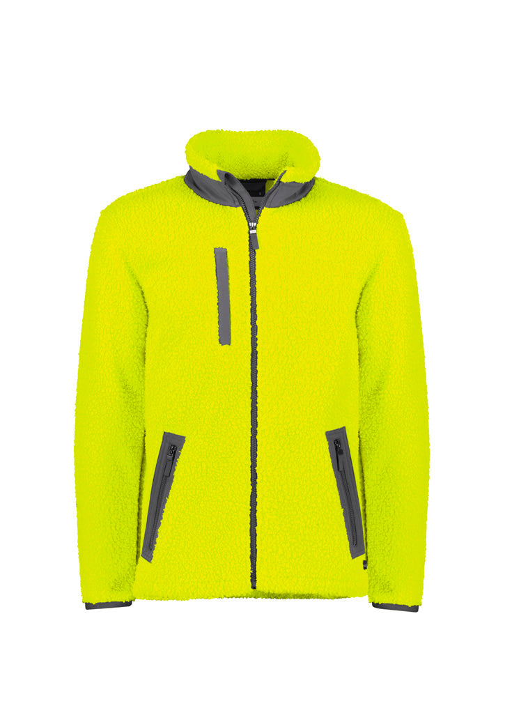 SYZMIK Unisex Streetworx Full Zip Sherpa Fleece ZT285
