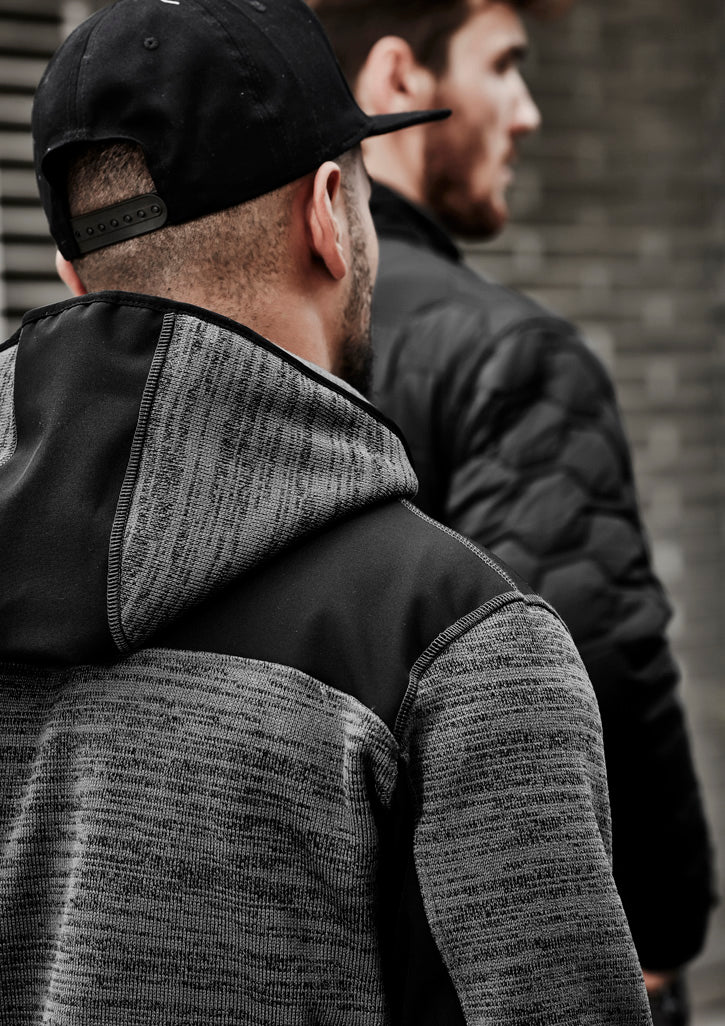 SYZMIK Unisex Streetworx Reinforced Knit Hoodie ZT360
