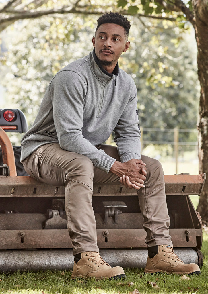 SYZMIK Unisex 1/4 Zip Brushed Fleece Pullover ZT366