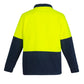 SYZMIK Unisex Hi Vis 1/2 Zip Polar Fleece Pullover ZT460