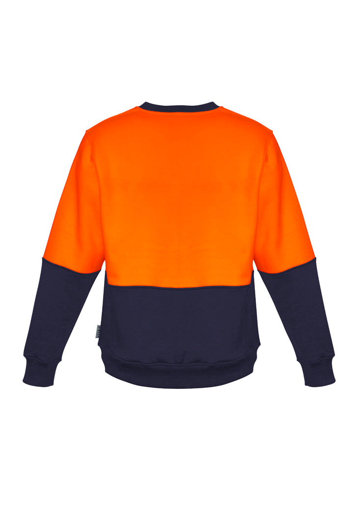 SYZMIK Unisex Hi Vis Crew Sweatshirt ZT475