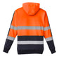 SYZMIK Unisex Hi Vis Stretch Taped Hoodie ZT483