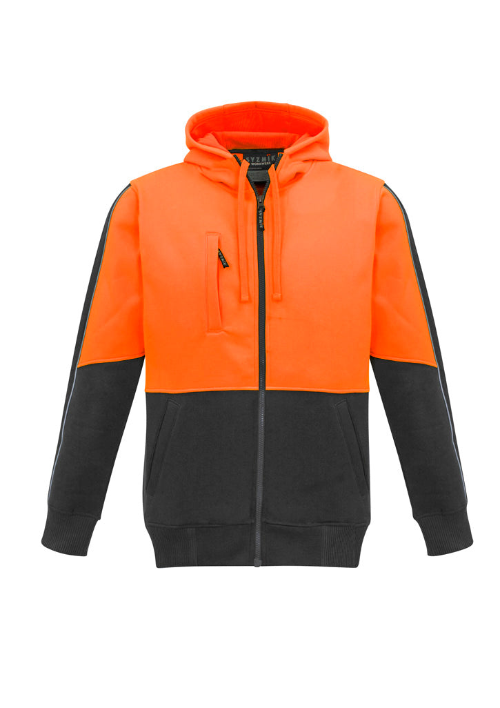 SYZMIK Unisex Hi Vis Full Zip Hoodie ZT485