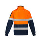 SYZMIK Mens Hi Vis 1/4 Zip Pullover - Hoop Taped ZT566 Clearance