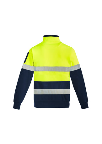 SYZMIK Mens Hi Vis 1/4 Zip Pullover - Hoop Taped ZT566 Clearance