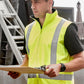 SYZMIK Unisex Hi Vis Waterproof Reversible Vest ZV228