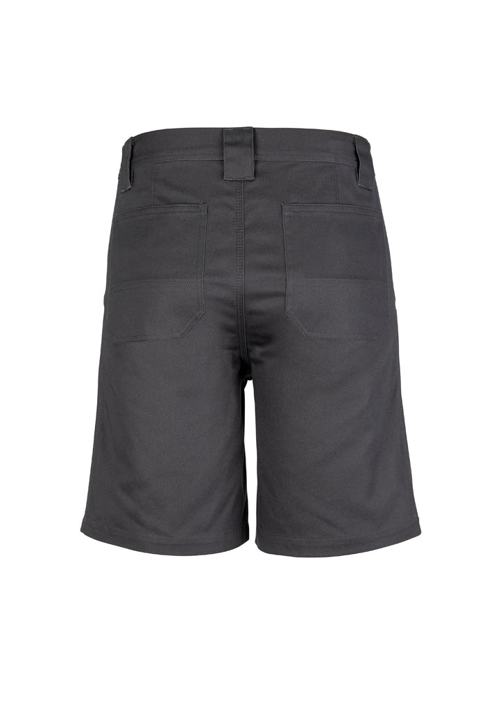 SYZMIK Mens Plain Utility Short ZW011