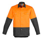 SYZMIK Mens Industrial Long Sleeve Shirt ZW122
