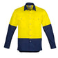 SYZMIK Mens Industrial Long Sleeve Shirt ZW122