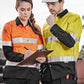 SYZMIK Mens Industrial Long Sleeve Shirt - Hoop Taped ZW123