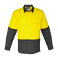 SYZMIK Mens Rugged Cooling Hi Vis Long Sleeve Shirt ZW128