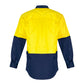 SYZMIK Mens Rugged Cooling Hi Vis Long Sleeve Shirt ZW128