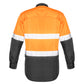 SYZMIK Mens Rugged Cooling Hi Vis Taped Long Sleeve Shirt ZW129