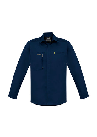 SYZMIK Mens Streetworx L/S Stretch Shirt ZW350 Clearance