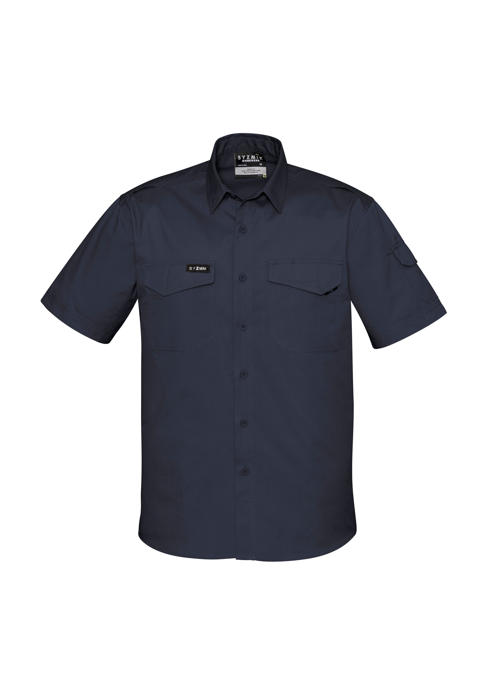 SYZMIK Mens Rugged Cooling Short Sleeve Shirt ZW405