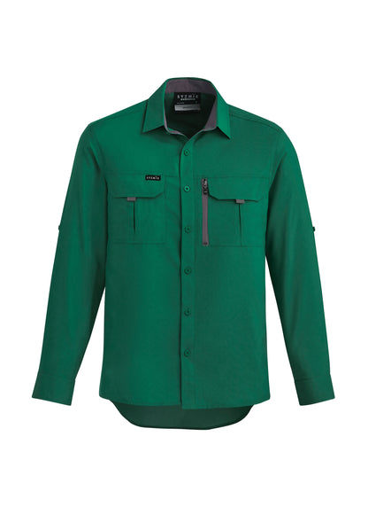 SYZMIK Mens Outdoor Long Sleeve Shirt ZW460