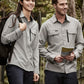 SYZMIK Mens Outdoor Long Sleeve Shirt ZW460