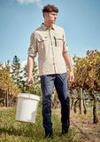 SYZMIK Mens Outdoor Long Sleeve Shirt ZW460