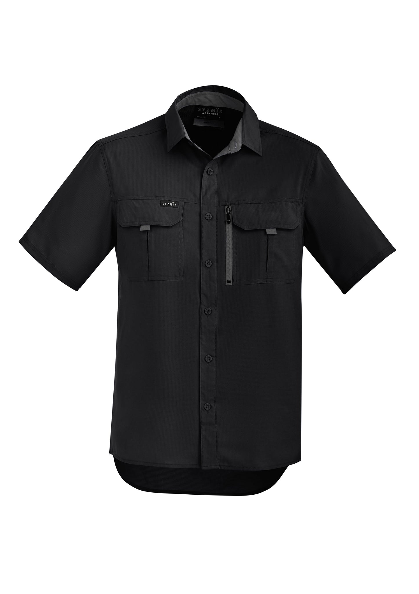 SYZMIK Mens Outdoor Short Sleeve Shirt ZW465